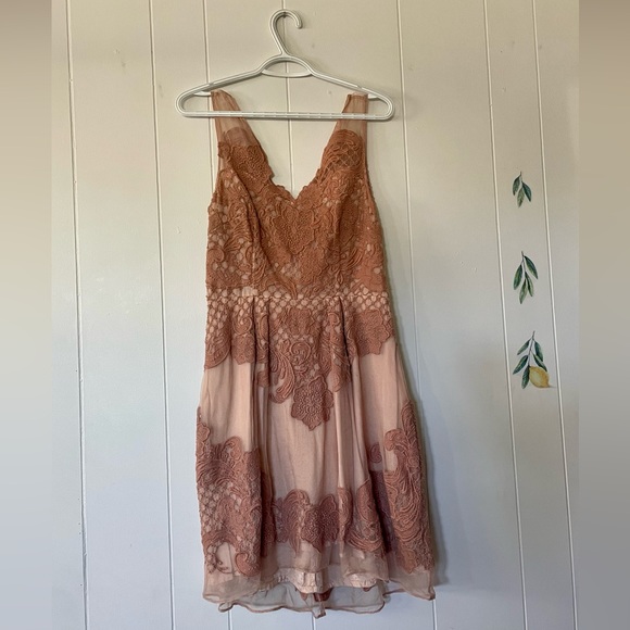 Yoana Baraschi Dust Rose Size 6 Dress - Picture 1 of 8